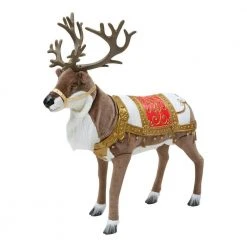 Home Accents Holiday 4 ft Animated Reindeer Christmas Animatronic