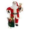Home Accents Holiday 3 ft Santa With Present Bag and Bear -HOME ACCENTS HOLIDAY Shop home accents holiday christmas figurines d78 kxrka001 64 1000