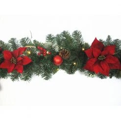 Home Accents Holiday 9 ft Prelit Berry Bliss Garland 12 Home Accents Holiday 9 ft Prelit Berry Bliss Garland -HOME ACCENTS HOLIDAY Shop home accents holiday christmas garland chzh3811995th3 1d 1000