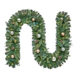 Home Accents Holiday 9 ft Prelit St Germain Garland