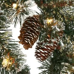 Home Accents Holiday 9 ft Prelit Sparkling Amelia Garland -HOME ACCENTS HOLIDAY Shop home accents holiday christmas garland gt90m2r70c02 1d 1000