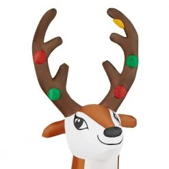 Home Accents Holiday 6 ft Reindeer Holiday Inflatable 10 Home Accents Holiday 6 ft Reindeer Holiday Inflatable -HOME ACCENTS HOLIDAY Shop home accents holiday christmas inflatables 117021 a0 1000