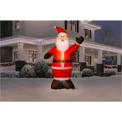 Home Accents Holiday 9 ft Giant-Sized Santa Holiday Inflatable -HOME ACCENTS HOLIDAY Shop home accents holiday christmas inflatables 12675 e1 1000