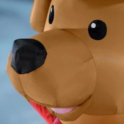 Home Accents Holiday 5 ft Animated Pop Up Toy Soldier Dog Holiday Inflatable -HOME ACCENTS HOLIDAY Shop home accents holiday christmas inflatables 21gm12281 a0 1000