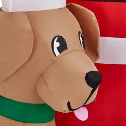 Home Accents Holiday 6.5 ft Santa Snowman and Dog Holiday Inflatable 10 Home Accents Holiday 6.5 ft Santa Snowman and Dog Holiday Inflatable -HOME ACCENTS HOLIDAY Shop home accents holiday christmas inflatables 22gm17328 a0 1000