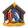 Home Accents Holiday 6.5 ft Nativity Scene I15 Holiday Inflatable