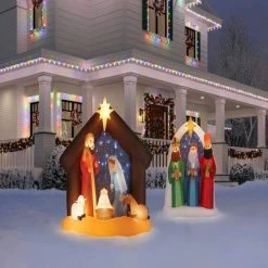 Home Accents Holiday 6.5 ft Nativity Scene I15 Holiday Inflatable 13 Home Accents Holiday 6.5 ft Nativity Scene I15 Holiday Inflatable -HOME ACCENTS HOLIDAY Shop home accents holiday christmas inflatables 22gm18954 66 1000