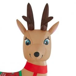 Home Accents Holiday 12 ft Santa in Sleigh With Reindeer Holiday Inflatable 12 Home Accents Holiday 12 ft Santa in Sleigh With Reindeer Holiday Inflatable -HOME ACCENTS HOLIDAY Shop home accents holiday christmas inflatables 22gm80053 a0 1000