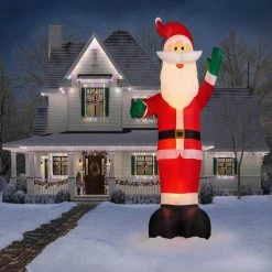 Home Accents Holiday 20 ft Santa Holiday Inflatable -HOME ACCENTS HOLIDAY Shop home accents holiday christmas inflatables 22gm81050 e1 1000