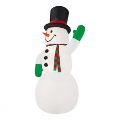 Home Accents Holiday 20 ft Snowman Holiday Inflatable -HOME ACCENTS HOLIDAY Shop home accents holiday christmas inflatables 22gm81051 40 1000