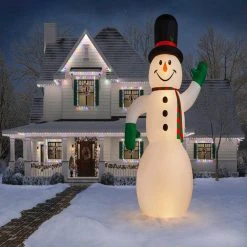 Home Accents Holiday 20 ft Snowman Holiday Inflatable -HOME ACCENTS HOLIDAY Shop home accents holiday christmas inflatables 22gm81051 e1 1000
