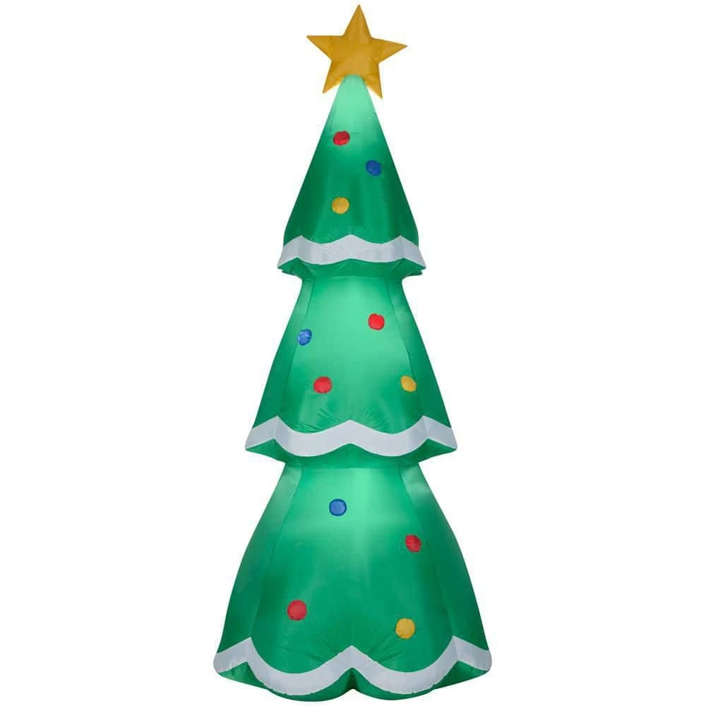 Home Accents Holiday 11 ft Christmas Tree Holiday Inflatable 4 Home Accents Holiday 11 ft Christmas Tree Holiday Inflatable - Image 2