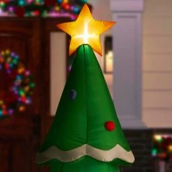 Home Accents Holiday 6.5 ft Christmas Tree With Gifts Holiday Inflatable -HOME ACCENTS HOLIDAY Shop home accents holiday christmas inflatables 89035 1d 1000