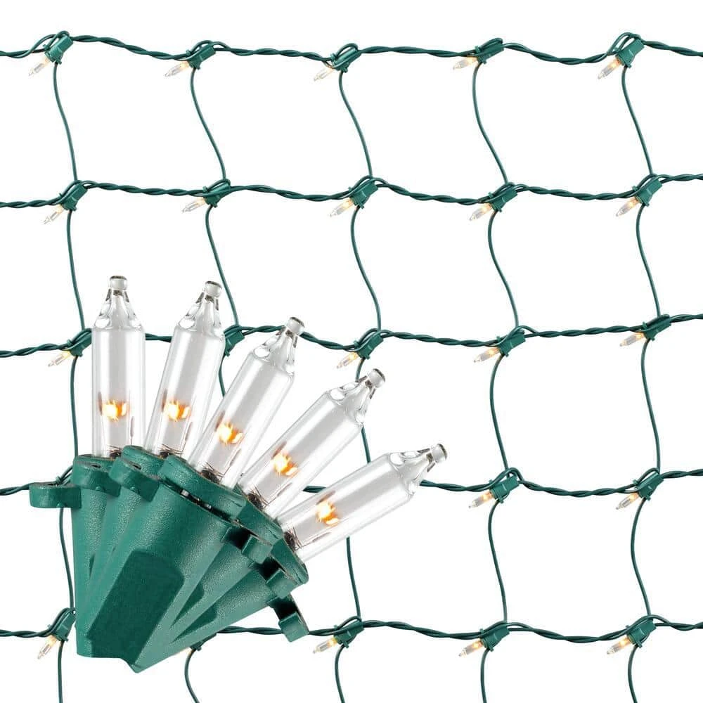 Home Accents Holiday 300L Clear Incandescent Mini Net Lights 3 Home Accents Holiday 300L Clear Incandescent Mini Net Lights