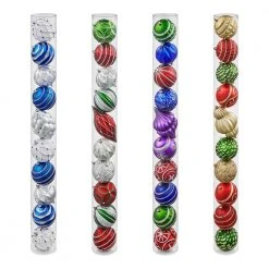 Home Accents Holiday 10 Count Holiday Traditions Ornaments