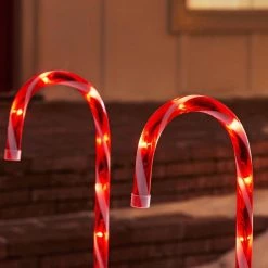 Home Accents Holiday 27 in Candy Canes Pathway Light 3 Pack -HOME ACCENTS HOLIDAY Shop home accents holiday christmas pathway lights ty candyc 3pk 1d 1000
