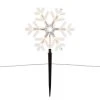 Home Accents Holiday 10 in Snowflake Pathway Light 4 Pack