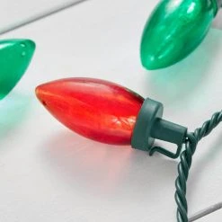 Home Accents Holiday 100L Red/Green C9 LED Lights -HOME ACCENTS HOLIDAY Shop home accents holiday christmas string lights 21rt2142115cm a0 1000