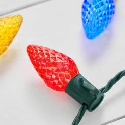 Home Accents Holiday 50L Multi Faceted C9 LED Steady Lit Lights -HOME ACCENTS HOLIDAY Shop home accents holiday christmas string lights 21rt2222115cm a0 1000
