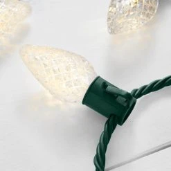 Home Accents Holiday 50L Warm White Faceted C9 LED Steady Lit Lights 11 Home Accents Holiday 50L Warm White Faceted C9 LED Steady Lit Lights -HOME ACCENTS HOLIDAY Shop home accents holiday christmas string lights 21rt2232115cm 1d 1000