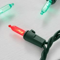 Home Accents Holiday 100L Red and Green Mini LED Lights -HOME ACCENTS HOLIDAY Shop home accents holiday christmas string lights 21rtty100rgcm a0 1000