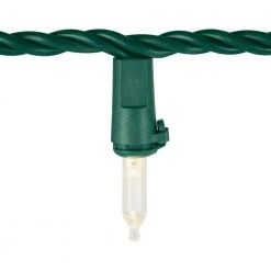 Home Accents Holiday 100L Warm White Mini LED Green Wire Lights -HOME ACCENTS HOLIDAY Shop home accents holiday christmas string lights 22rt100sm ww 40 1000