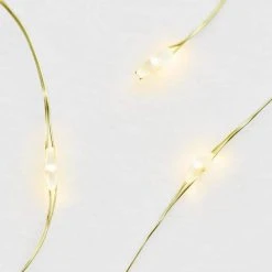Home Accents Holiday 36-Count Warm White Micro Dot LED Gold Battery Lights -HOME ACCENTS HOLIDAY Shop home accents holiday christmas string lights 22st00272 66 1000