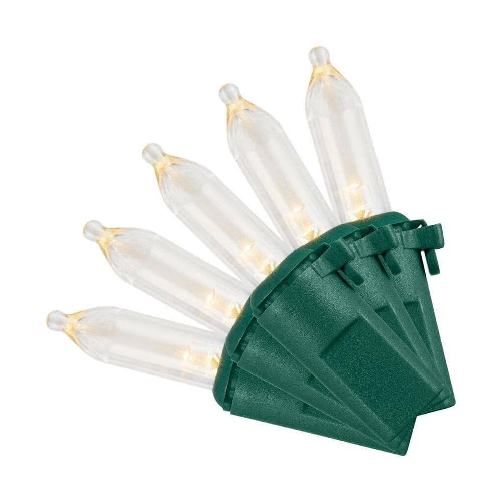 Home Accents Holiday 50-Count Warm White Mini LED Battery Lights 3 Home Accents Holiday 50-Count Warm White Mini LED Battery Lights