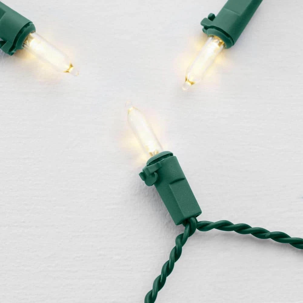 Home Accents Holiday 50-Count Warm White Mini LED Battery Lights 6 Home Accents Holiday 50-Count Warm White Mini LED Battery Lights - Image 4