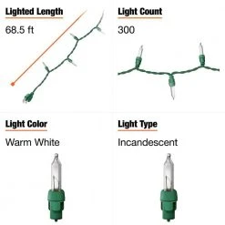 Home Accents Holiday 300L Clear Incandescent Mini Lights 10 Home Accents Holiday 300L Clear Incandescent Mini Lights -HOME ACCENTS HOLIDAY Shop home accents holiday christmas string lights tol 300l c a0 1000
