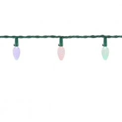 Home Accents Holiday 100L Warm White-To-Multi Faceted C6 LED Lights -HOME ACCENTS HOLIDAY Shop home accents holiday christmas string lights ty 100fc6 wwm 40 1000