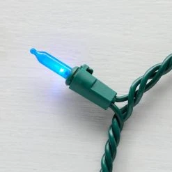 Home Accents Holiday 100L Blue Mini LED Lights -HOME ACCENTS HOLIDAY Shop home accents holiday christmas string lights ty 100sm bls a0 1000