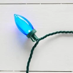 Home Accents Holiday 100L Multi C9 LED Lights -HOME ACCENTS HOLIDAY Shop home accents holiday christmas string lights ty288 1115 mss 77 1000