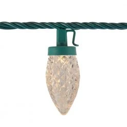 Home Accents Holiday 100L Warm White Faceted C9 LED Lights 11 Home Accents Holiday 100L Warm White Faceted C9 LED Lights -HOME ACCENTS HOLIDAY Shop home accents holiday christmas string lights ty288 1115 ww 40 1000