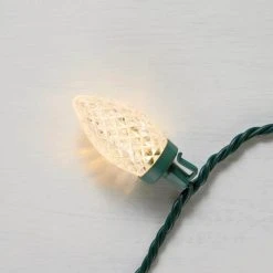 Home Accents Holiday 100L Warm White Faceted C9 LED Lights 15 Home Accents Holiday 100L Warm White Faceted C9 LED Lights -HOME ACCENTS HOLIDAY Shop home accents holiday christmas string lights ty288 1115 ww 77 1000
