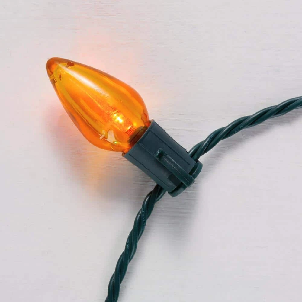 Home Accents Holiday 50L Multi C9 LED Steady Lit Lights 7 Home Accents Holiday 50L Multi C9 LED Steady Lit Lights - Image 5