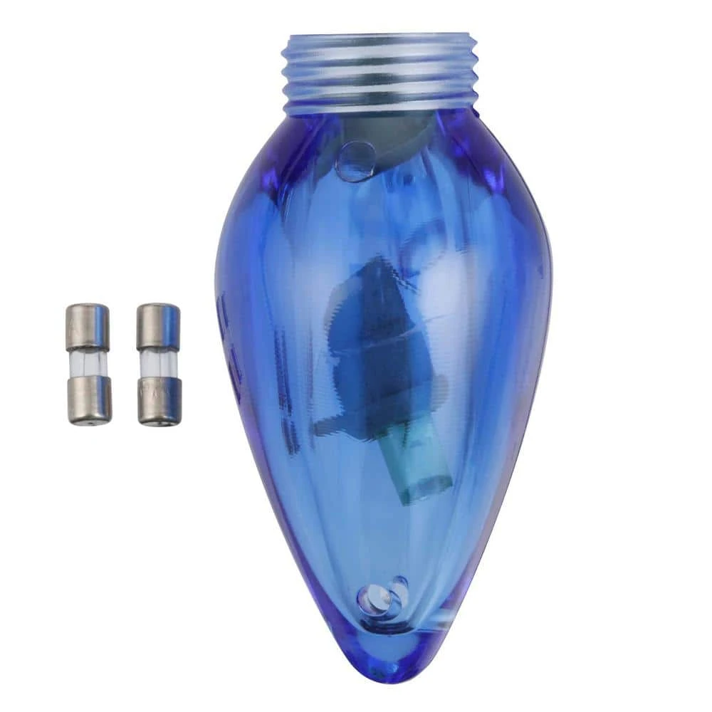 Home Accents Holiday 50L Multi C9 LED Steady Lit Lights 8 Home Accents Holiday 50L Multi C9 LED Steady Lit Lights - Image 6