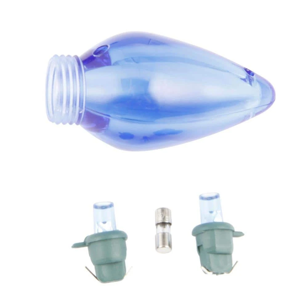 Home Accents Holiday 25L Blue C9 LED Steady Lit 6 Home Accents Holiday 25L Blue C9 LED Steady Lit - Image 4