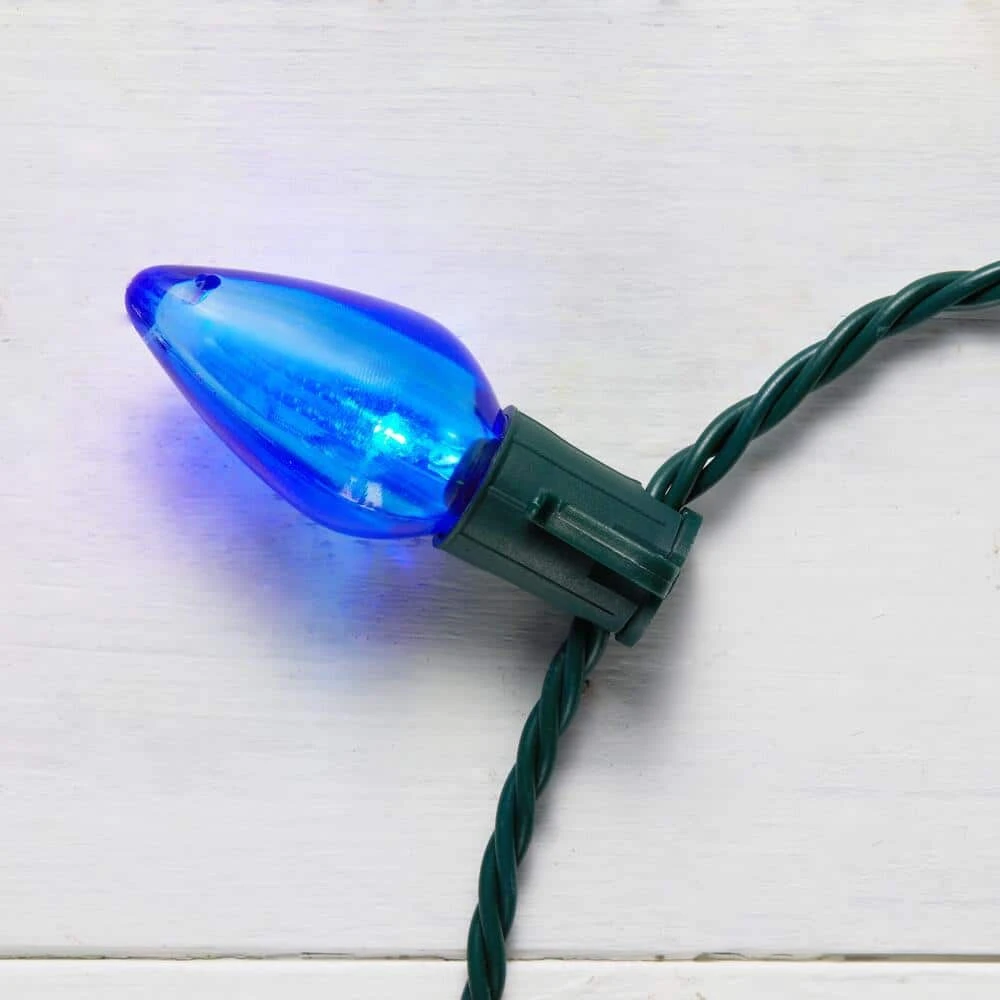 Home Accents Holiday 25L Multi C9 LED Steady Lit 6 Home Accents Holiday 25L Multi C9 LED Steady Lit - Image 4