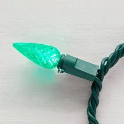 Home Accents Holiday 200L Multi Faceted C6 LED Steady Lit Lights -HOME ACCENTS HOLIDAY Shop home accents holiday christmas string lights ty427 1915m 1d 1000