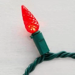 Home Accents Holiday 200L Multi Faceted C6 LED Steady Lit Lights -HOME ACCENTS HOLIDAY Shop home accents holiday christmas string lights ty427 1915m a0 1000