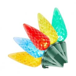 Home Accents Holiday 150L Multi Faceted C6 LED Lights