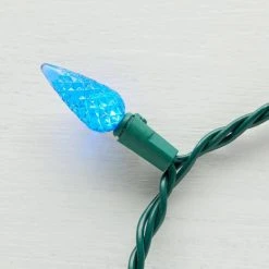 Home Accents Holiday 150L Multi Faceted C6 LED Lights -HOME ACCENTS HOLIDAY Shop home accents holiday christmas string lights ty615 1815m 66 1000