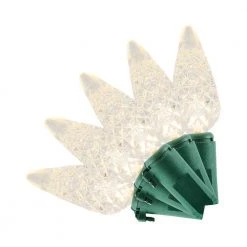 Home Accents Holiday 150L Warm White Faceted C6 LED Lights