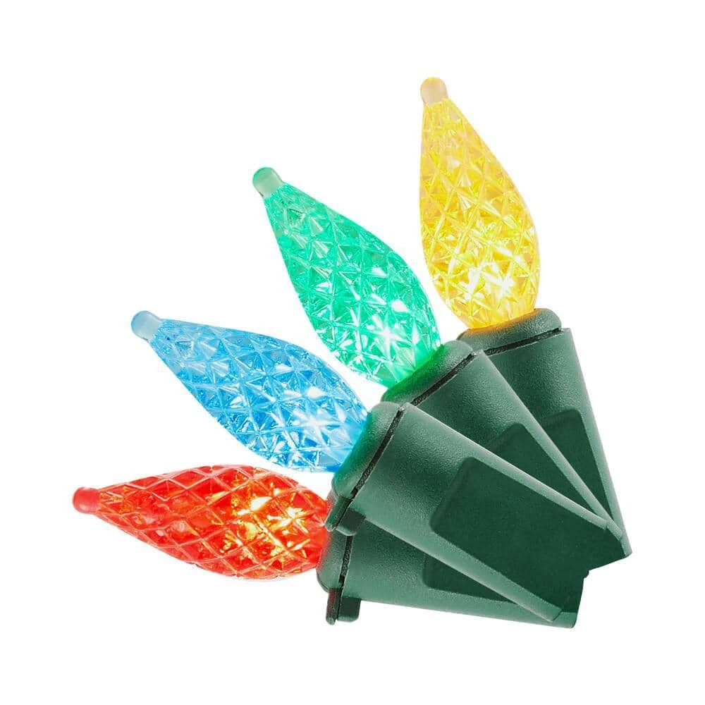 Home Accents Holiday 50L Multi Faceted C3 LED Steady Lit 3 Home Accents Holiday 50L Multi Faceted C3 LED Steady Lit