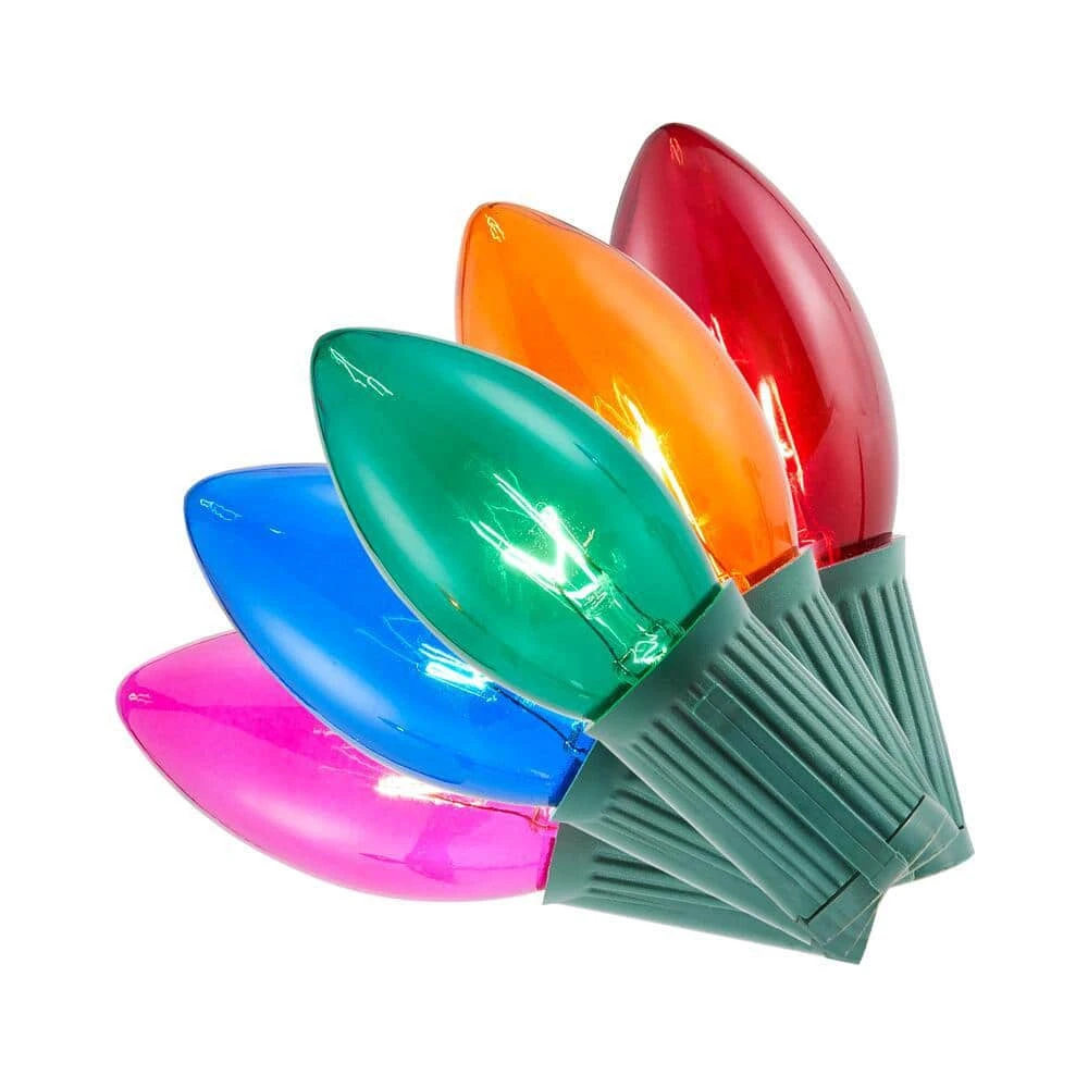 Home Accents Holiday 25L Multi Incandescent C9 Lights 3 Home Accents Holiday 25L Multi Incandescent C9 Lights