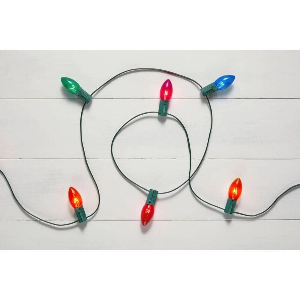 Home Accents Holiday 25L Multi Incandescent C9 Lights 4 Home Accents Holiday 25L Multi Incandescent C9 Lights - Image 2