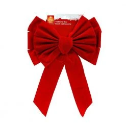 Home Accents Holiday 16 in Red Traditional Christmas Bow -HOME ACCENTS HOLIDAY Shop home accents holiday christmas tree ribbon 532cslhd 40 1000