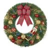 Home Accents Holiday 30 in Prelit Nutcracker Wreath -HOME ACCENTS HOLIDAY Shop home accents holiday christmas wreaths 22ne50006 64 1000