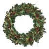 Home Accents Holiday 48 in Prelit Woodmore Wreath -HOME ACCENTS HOLIDAY Shop home accents holiday christmas wreaths chzh3811602t11 64 1000